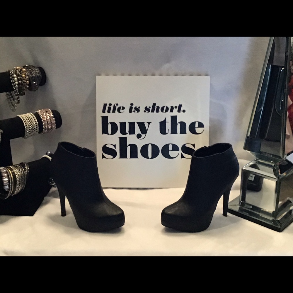 Black boots
